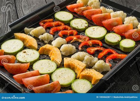 Verduras frescas preparadas para cocinar