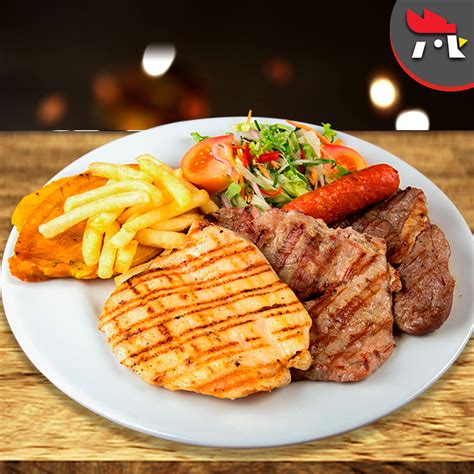 Plato de parrillada variada