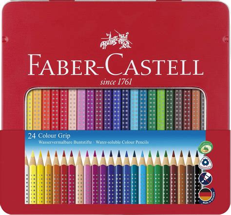 Caja de ceras Faber-Castell Twist de 24 unidades