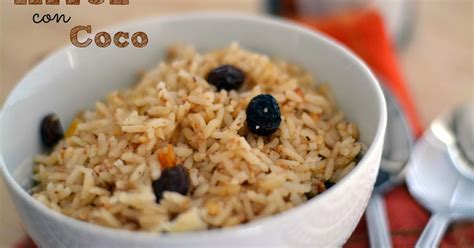 Ingredientes para arroz con coco titoté