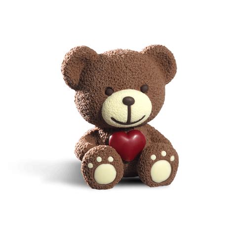 Oso de chocolate grande de Cacao Sampaka