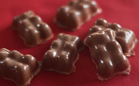 Nubes caseras para rellenar ositos de chocolate