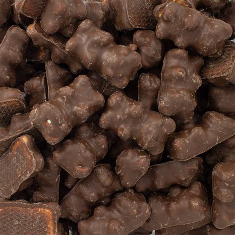 Ositos de nube cubiertos de chocolate blanco