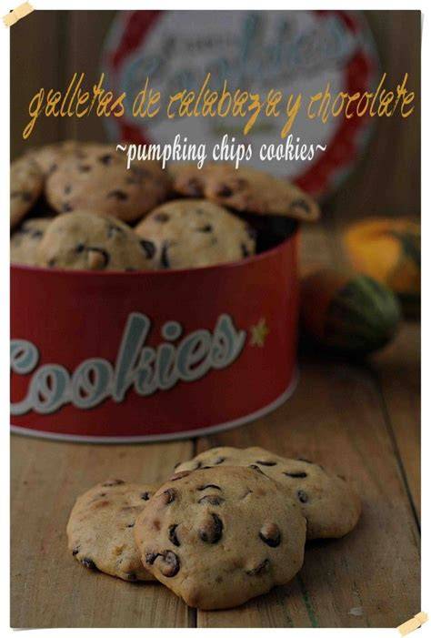 Variantes de galletas de calabaza: con y sin chips de chocolate