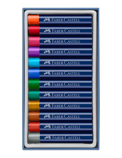 Pasteles al óleo Faber-Castell en estuche