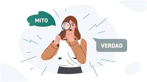 Infografía desmintiendo mitos comunes sobre los topos