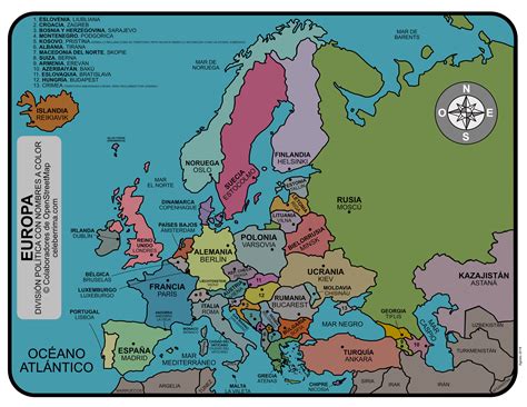 Mapa de Europa con nombres medievales de las torrijas