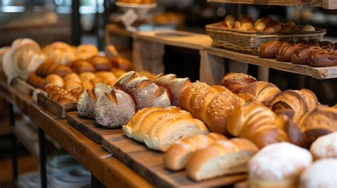 Panes artesanales recién horneados en Panadería El Vaquero