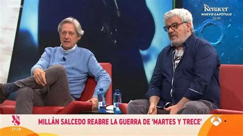 Millán Salcedo y Josema Yuste en un sketch de Martes y Trece