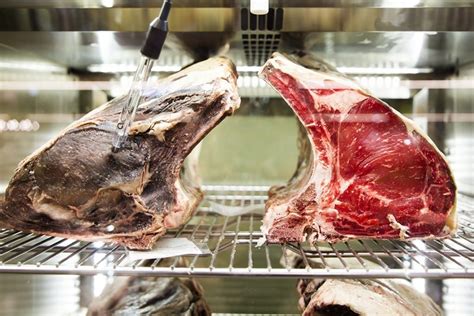 Comparativa de carne madurada en seco y en húmedo