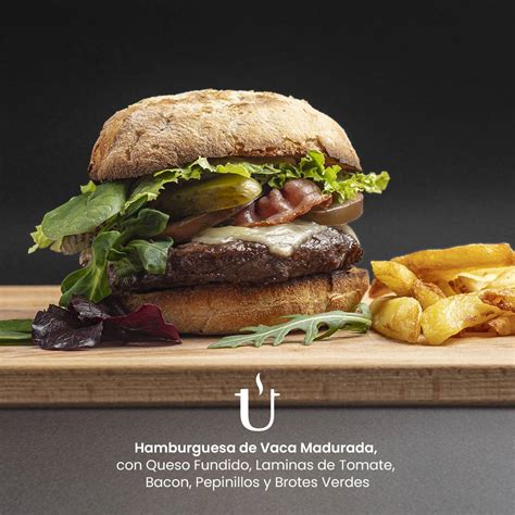 Hamburguesa de vaca gallega madurada de Bon Appétit Burger