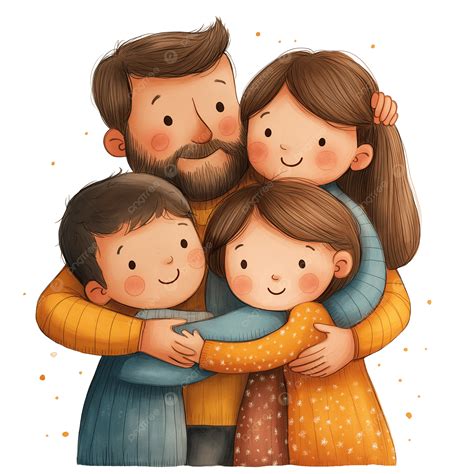 Ilustración de abrazos