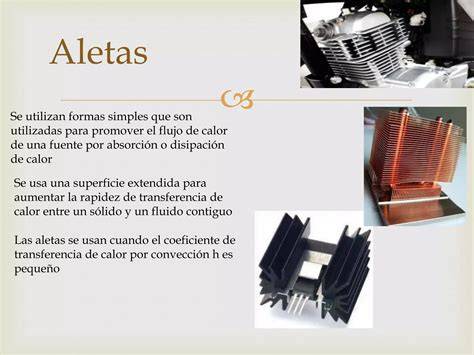 Radiador con aletas para aumentar la superficie de disipación de calor