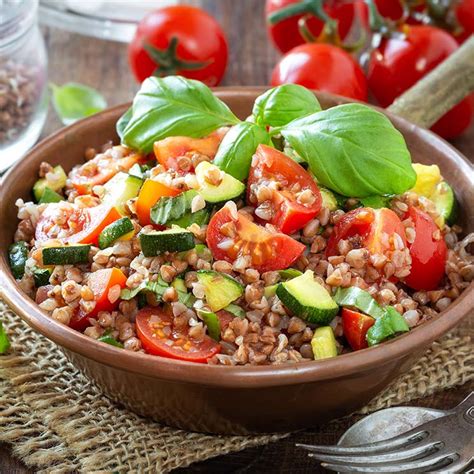 Ensalada de bulgur y lentejas