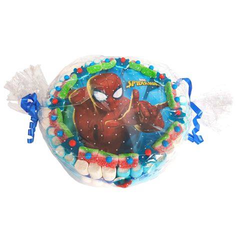 Tarta redonda de Spiderman