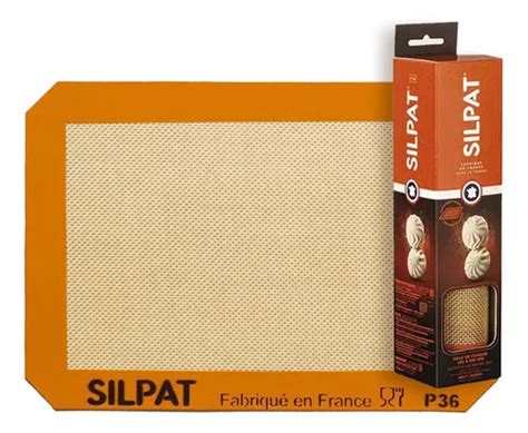 Tapete de silicona Silpat en un horno