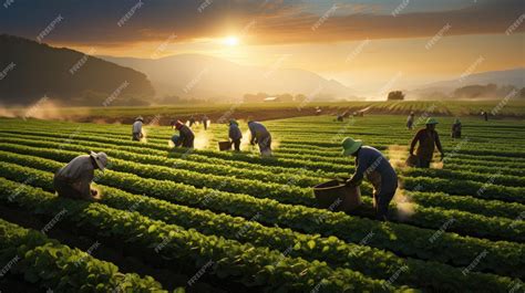Agricultores trabajando en un campo, representando el abastecimiento regenerativo