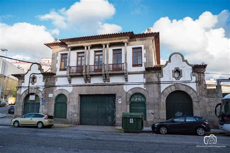 Edificio histórico de la fábrica de Conservas ALBO en Vigo