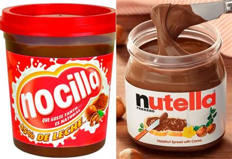 Diferencias de textura y color entre Nutella y Nocilla