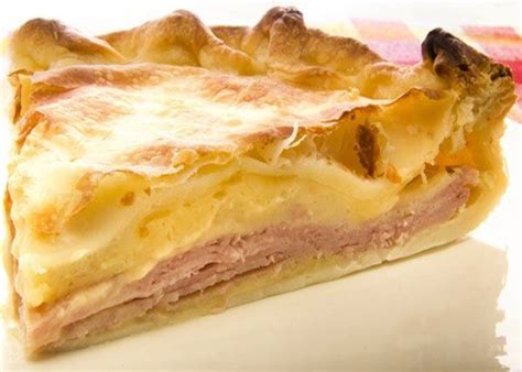 Relleno de bechamel con jamón y queso