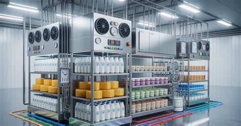Madurador industrial para productos lácteos