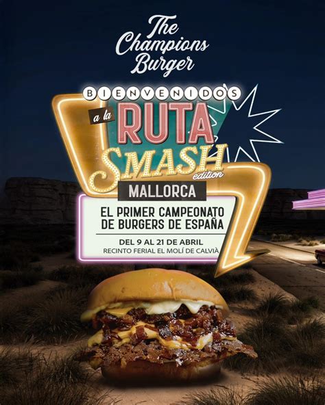 The Champions Burger logotipo con hamburguesas y estilo de baloncesto