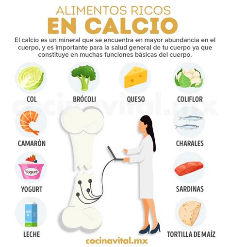 Beneficios del calcio en la dieta