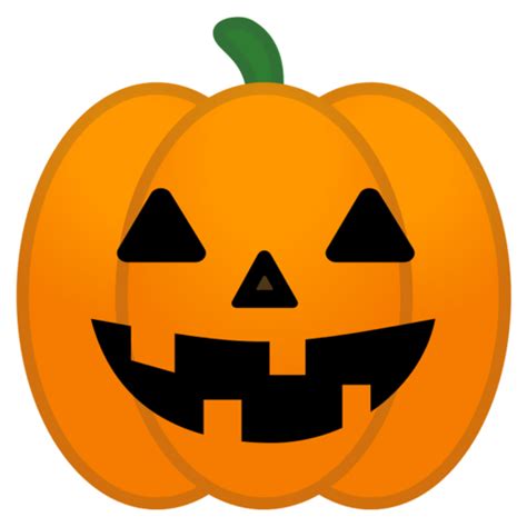 Diferentes representaciones del emoji de calabaza 🎃 en distintos sistemas