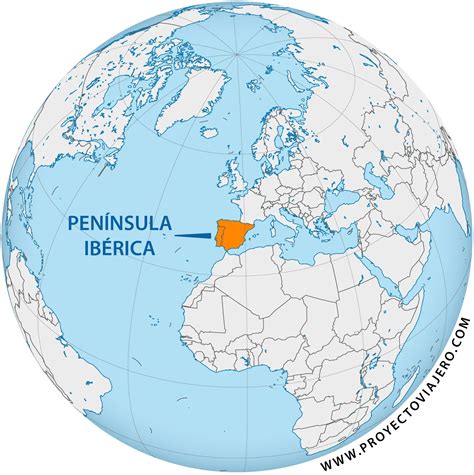 Mapa de zonas de envío en la Península Ibérica