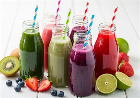 Zumos y batidos frescos de frutas y verduras