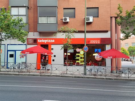 Fachada de Telepizza Virgen de la Alegría en Madrid
