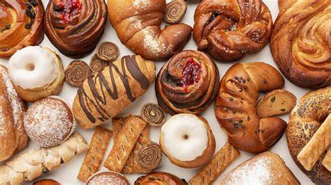 Detalle de productos de panadería y confitería