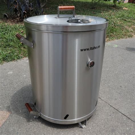 Barril de acero inoxidable para asador