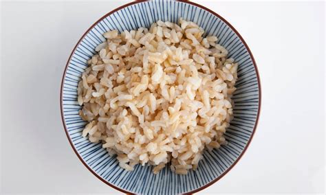 Arroz integral cocido