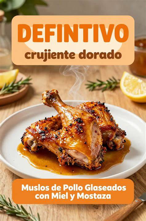 Ingredientes para muslos de pollo con mostaza y hojaldre