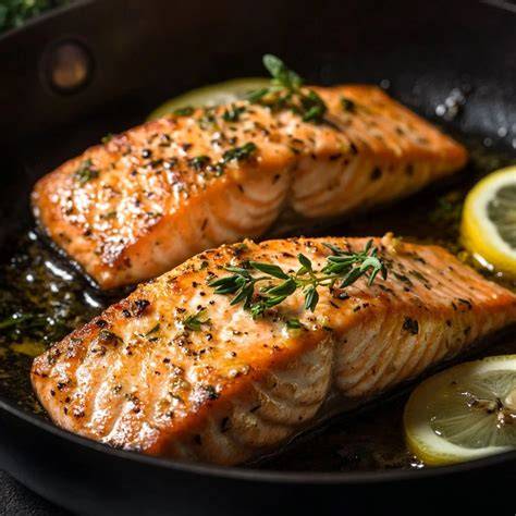 Ingredientes para el salmón con ajo y miel