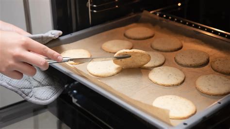 Galletas caseras de cerveza recién horneadas