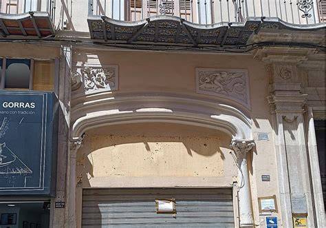 Fachada de Confitería Tejeros en Málaga