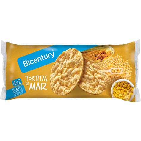 Tortitas de maíz Bicentury y sus beneficios nutricionales