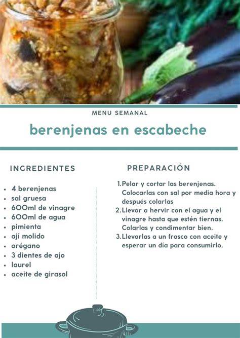 Ingredientes básicos del escabeche