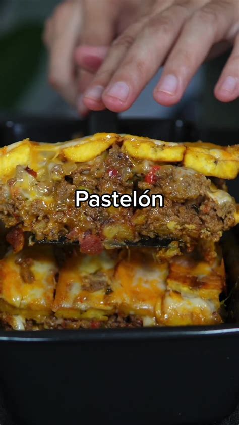 Pastelón de carne molida listo para hornear