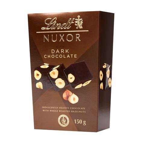 Envase de Lindt Nuxor Dark
