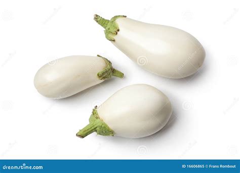 Berenjenas blancas frescas