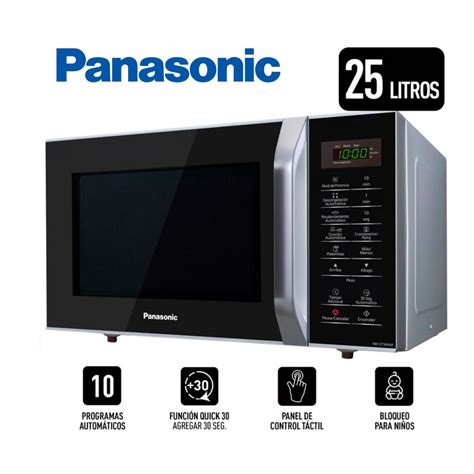 Microondas Panasonic de 25 litros