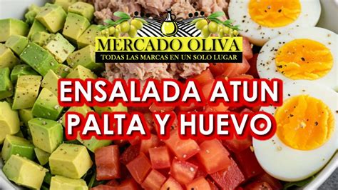 Pasos para preparar ensalada de atún y palta