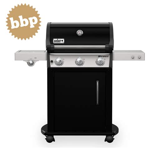Diseño elegante de una barbacoa Weber de gas