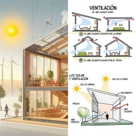 Infografía sobre soluciones de enfriamiento pasivo para edificios en Varanasi