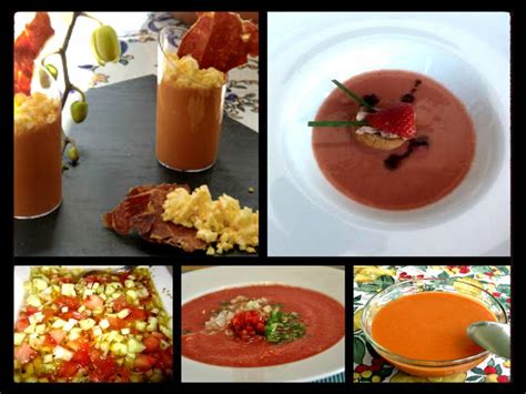 Variedades de gazpacho