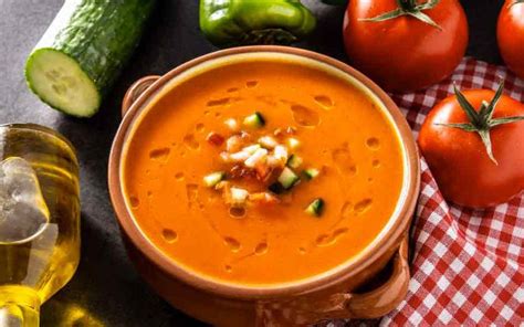 Ingredientes básicos del gazpacho