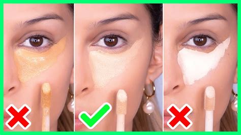 Pasos para aplicar corrector en ojeras